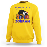 Bodega Cats of New York Sweatshirt Funny Cat NYC Christmas - Wonder Print Shop