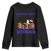 Bodega Cats of New York Youth Sweatshirt Funny Cat NYC Christmas - Wonder Print Shop