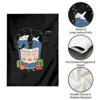 Bodega Cats of New York Garden Flag Funny Democrat Christmas - Wonder Print Shop