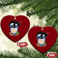 Bodega Cats of New York Ceramic Ornament Funny Democrat Christmas - Wonder Print Shop