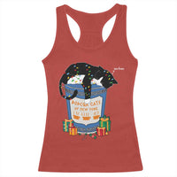 Bodega Cats of New York Racerback Tank Top Funny Democrat Christmas - Wonder Print Shop