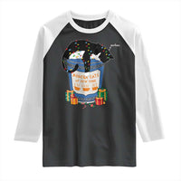 Bodega Cats of New York Raglan Shirt Funny Democrat Christmas - Wonder Print Shop