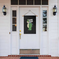 Turn The Volume Up Garden Flag Resist Frog Portland Protest - Wonder Print Shop