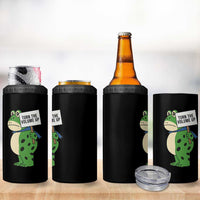 Turn The Volume Up 4 in 1 Can Cooler Tumbler Resist Frog Portland Protest - Wonder Print Shop