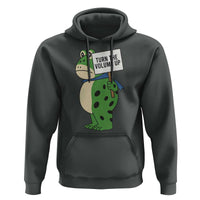 Turn The Volume Up Hoodie Resist Frog Portland Protest - Wonder Print Shop