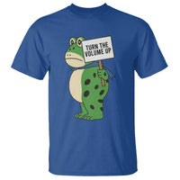Turn The Volume Up T Shirt Resist Frog Portland Protest - Wonder Print Shop