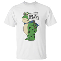 Turn The Volume Up T Shirt Resist Frog Portland Protest - Wonder Print Shop