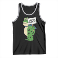Turn The Volume Up Tank Top Resist Frog Portland Protest - Wonder Print Shop