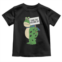 Turn The Volume Up Toddler T Shirt Resist Frog Portland Protest - Wonder Print Shop