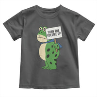 Turn The Volume Up Toddler T Shirt Resist Frog Portland Protest - Wonder Print Shop