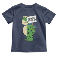 Turn The Volume Up Toddler T Shirt Resist Frog Portland Protest - Wonder Print Shop