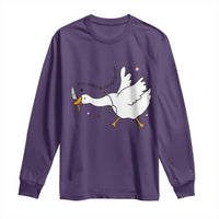 Sily Goose Meme Long Sleeve Shirt Funny Quote You Were Never An Option - Wonder Print Shop