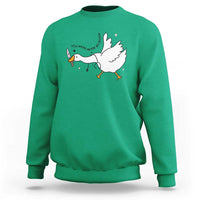 Sily Goose Meme Sweatshirt Funny Quote You Were Never An Option - Wonder Print Shop