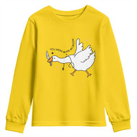 Sily Goose Meme Youth Sweatshirt Funny Quote You Were Never An Option - Wonder Print Shop