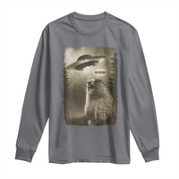 Funny Six Seven Long Sleeve Shirt Screaming Groundhog UFO Meme