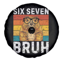 67 Groundhog Meme Spare Tire Cover Funny Six Seven Bruh Groundhog Day - Wonder Print Shop