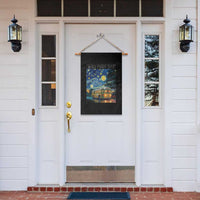 Rosa Parks Garden Flag Starry Night Van Gogh Black History African - Wonder Print Shop