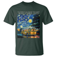 Rosa Parks T Shirt Starry Night Van Gogh Black History African - Wonder Print Shop
