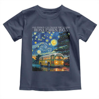 Rosa Parks Toddler T Shirt Starry Night Van Gogh Black History African - Wonder Print Shop