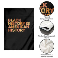 Black History Melanin African American Pride Garden Flag - Wonder Print Shop