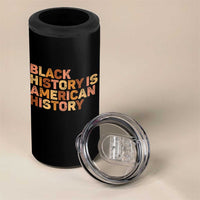 Black History Melanin African American Pride 4 in 1 Can Cooler Tumbler - Wonder Print Shop