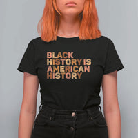 Black History Melanin African American Pride T Shirt For Women - Wonder Print Shop