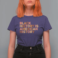 Black History Melanin African American Pride T Shirt For Women - Wonder Print Shop