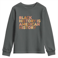 Black History Melanin African American Pride Youth Sweatshirt - Wonder Print Shop
