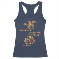 Black Leader History Melanin African American Pride Racerback Tank Top - Wonder Print Shop