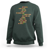 Black Leader History Melanin African American Pride Sweatshirt - Wonder Print Shop