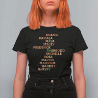 Black Leader History Melanin African American Pride T Shirt For Women - Wonder Print Shop