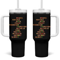 Black Leader History Melanin African American Pride Tumbler With Handle - Wonder Print Shop