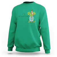 Marcus The Worm St Patricks Day Sweatshirt I'm Sensitive