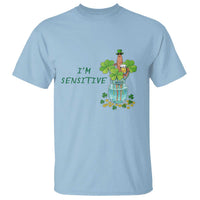 Marcus The Worm St Patricks Day T Shirt I'm Sensitive