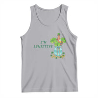 Marcus The Worm St Patricks Day Tank Top I'm Sensitive