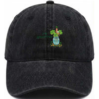Marcus The Worm St Patricks Day Washed Cotton Baseball Cap I'm Sensitive