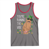 Marcus The Worm St Patricks Day Tank Top You're Ruining The Vibe