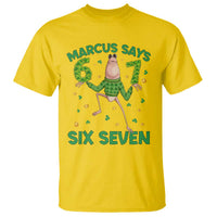 Marcus The Worm St Patricks Day T Shirt Funny 67 Six Seven Hands Meme