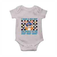 Funny Easter Bunny Baby Onesie I Said A Hip Hop The Hippity To The Hip Hip Hop