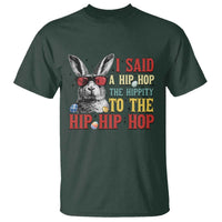 I Said A Hip Hop The Hippity To The Hip Hip Hop T Shirt Funny Easter Bunny Rapper Sunglasses