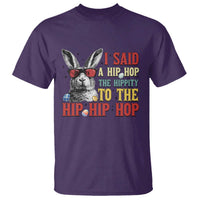 I Said A Hip Hop The Hippity To The Hip Hip Hop T Shirt Funny Easter Bunny Rapper Sunglasses