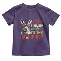 I Said A Hip Hop The Hippity To The Hip Hip Hop Toddler T Shirt Funny Easter Bunny Rapper Sunglasses