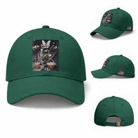 Easter Raccoon Iced Coffee Baseball Cap Funny Trash Panda Egg Painting