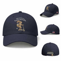 Funny Easter Bunny Baseball Cap Off To The Cause an Easter Kerfuffle