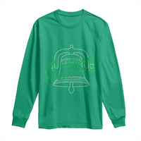Mental Health Matters Awareness Long Sleeve Shirt Support Squad Green Ribbon