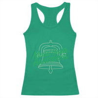 Mental Health Matters Awareness Racerback Tank Top Support Squad Green Ribbon