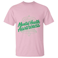 Mental Health Matters Awareness T Shirt Support Squad Green Ribbon