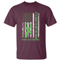 Mental Health Awarenes T Shirt It's Okay To Not Be Okay