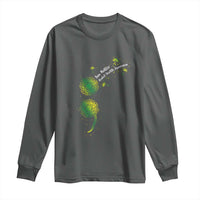 Mental Health Awarenes Long Sleeve Shirt Semicolon Dandelion You Matter