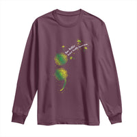 Mental Health Awarenes Long Sleeve Shirt Semicolon Dandelion You Matter